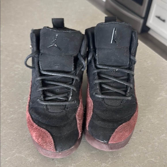 Jordan Kids Shoes - Brown and Red - Picture 1 of 4